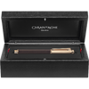 Caran d'Ache Varius Fountain Pen - Ebony - Rose Gold Trim-Pen Boutique Ltd