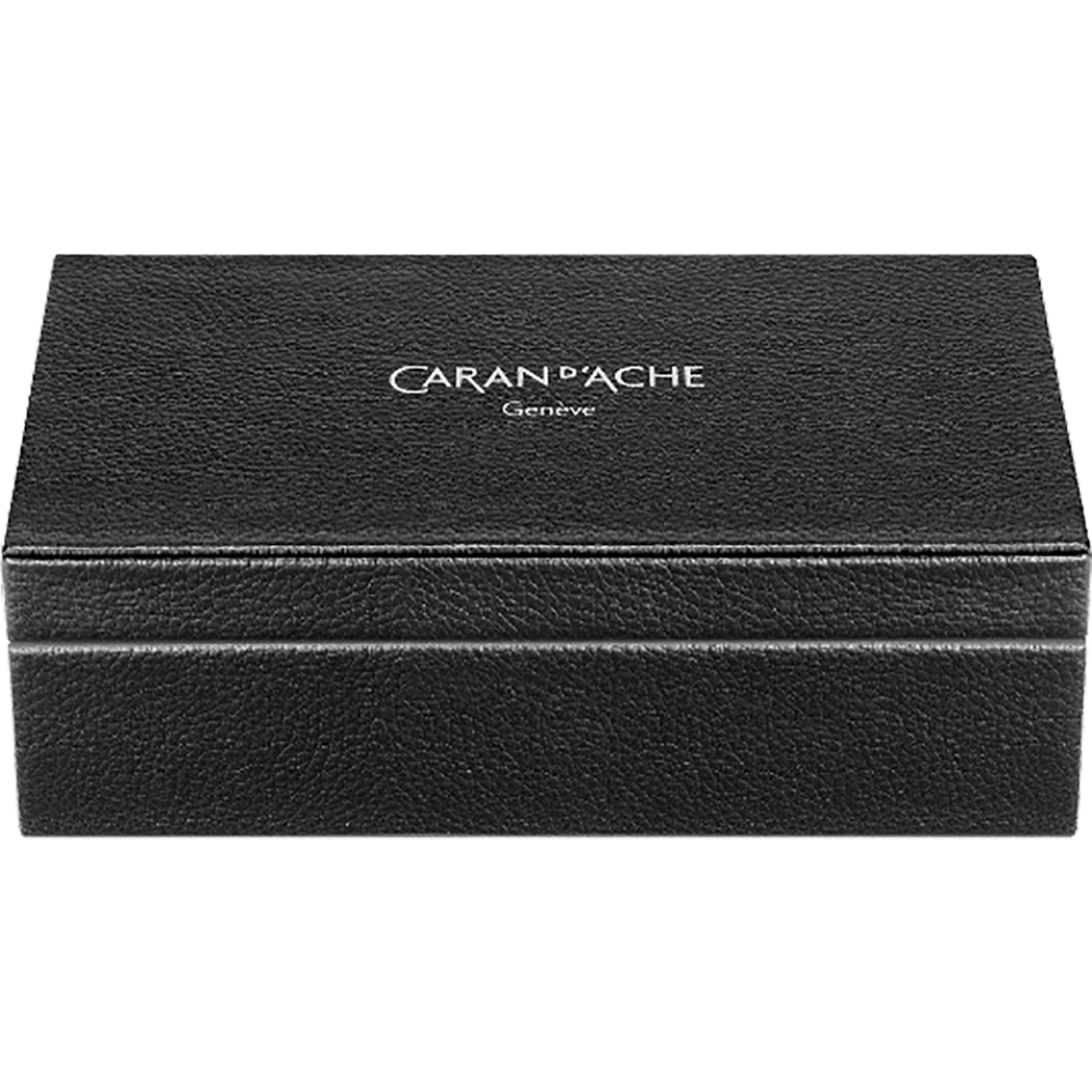 Caran d'Ache Varius Fountain Pen - Ebony - Rose Gold Trim-Pen Boutique Ltd