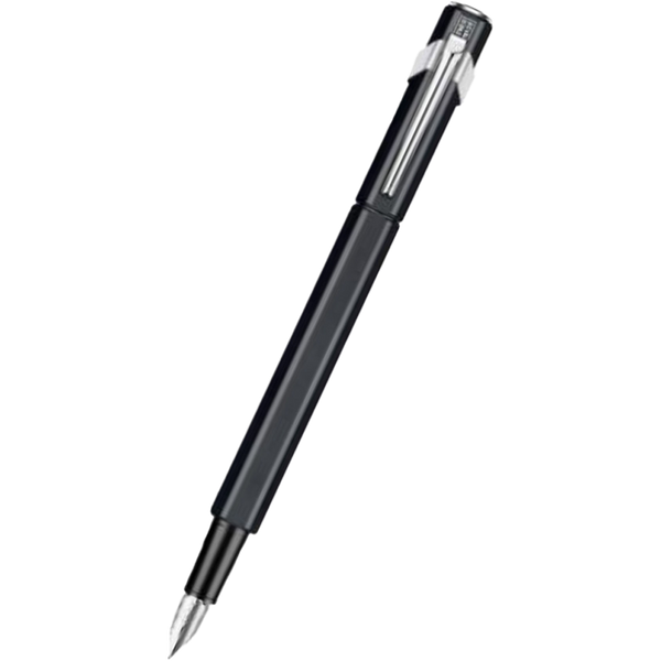 Caran D' Ache 849 Metal Fountain Pen - Black - Fine Nib-Pen Boutique Ltd