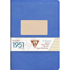 Clairefontaine 1951 Staplebound Lined Blue 5 ¾ X 8 ¼-Pen Boutique Ltd
