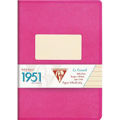 Clairefontaine 1951 Staplebound Lined Raspberry 5 ¾ X 8 ¼-Pen Boutique Ltd