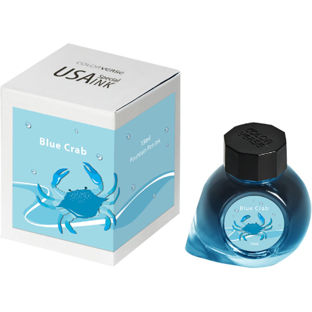 Colorverse USA Special Ink Bottle - Maryland (Blue Crab) - 15 ml-Pen Boutique Ltd