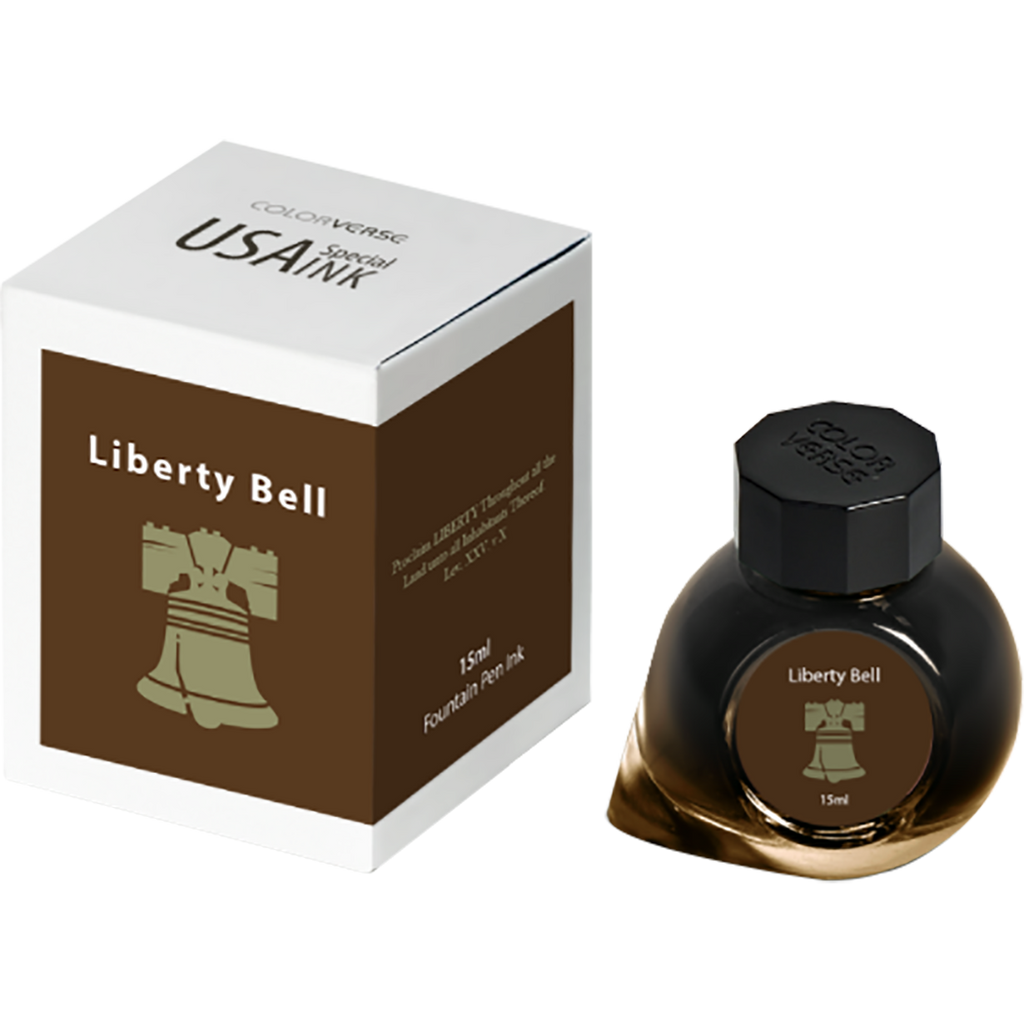 Colorverse USA Special Ink Bottle - Pennsylvania (Liberty Bell) - 15 ml-Pen Boutique Ltd