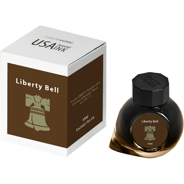 Colorverse USA Special Ink Bottle - Pennsylvania (Liberty Bell) - 15 ml-Pen Boutique Ltd