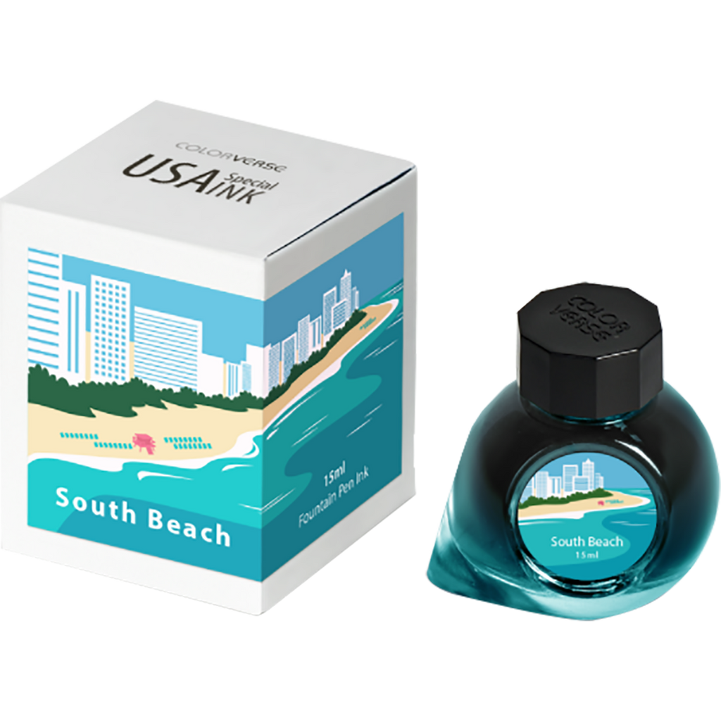 Colorverse USA Special Ink Bottle - Florida (South Beach) - 15 ml-Pen Boutique Ltd
