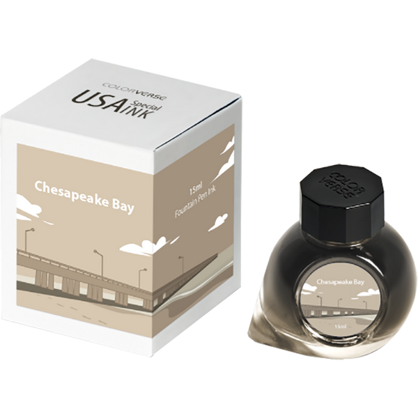 Colorverse USA Special Ink Bottle - Virginia (Chesapeake Bay) - 15 ml-Pen Boutique Ltd