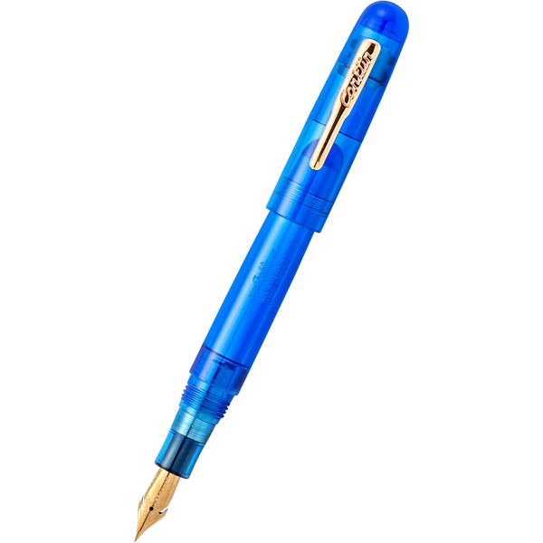 Conklin All American Fountain Pen - Special Eyedropper Edition - Demo Blue-Pen Boutique Ltd