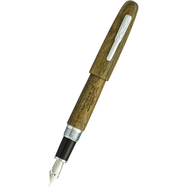 Conklin All American Fountain Pen - Limited Edition - Pau-Preto/Chrome-Pen Boutique Ltd