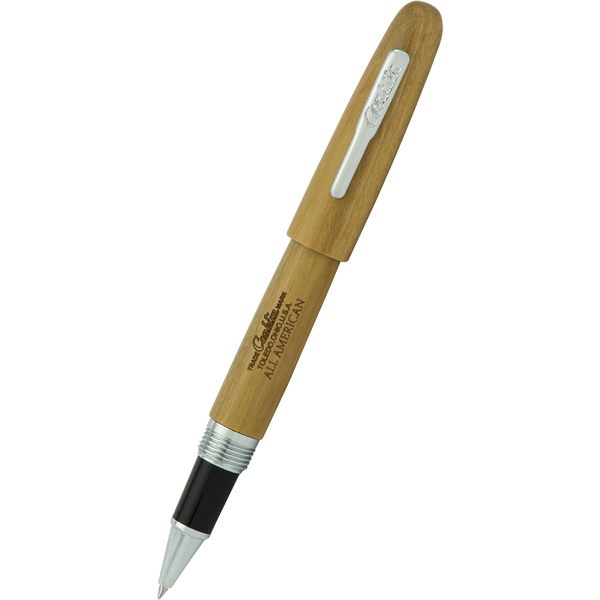 Conklin All American Rollerball Pen - Limited Edition - Pau-Preto/Chrome-Pen Boutique Ltd