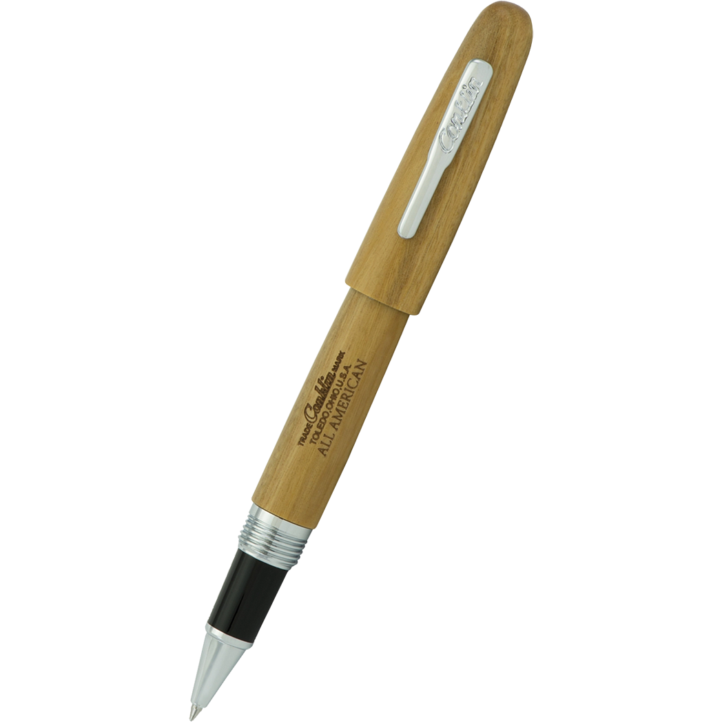 Conklin All American Rollerball Pen - Limited Edition - Pau-Preto/Chrome-Pen Boutique Ltd