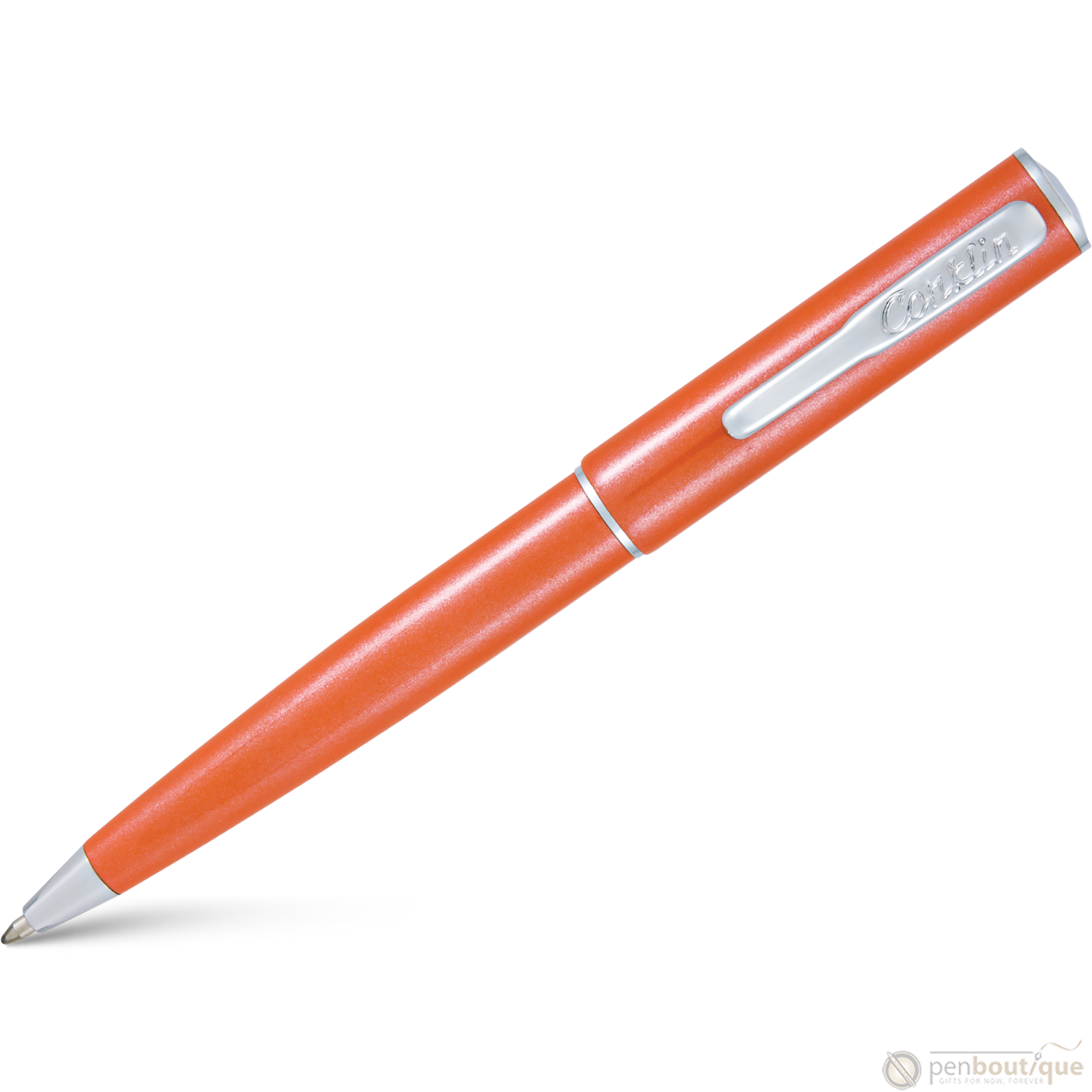 Conklin Coronet Ballpoint Pen - Orange-Pen Boutique Ltd