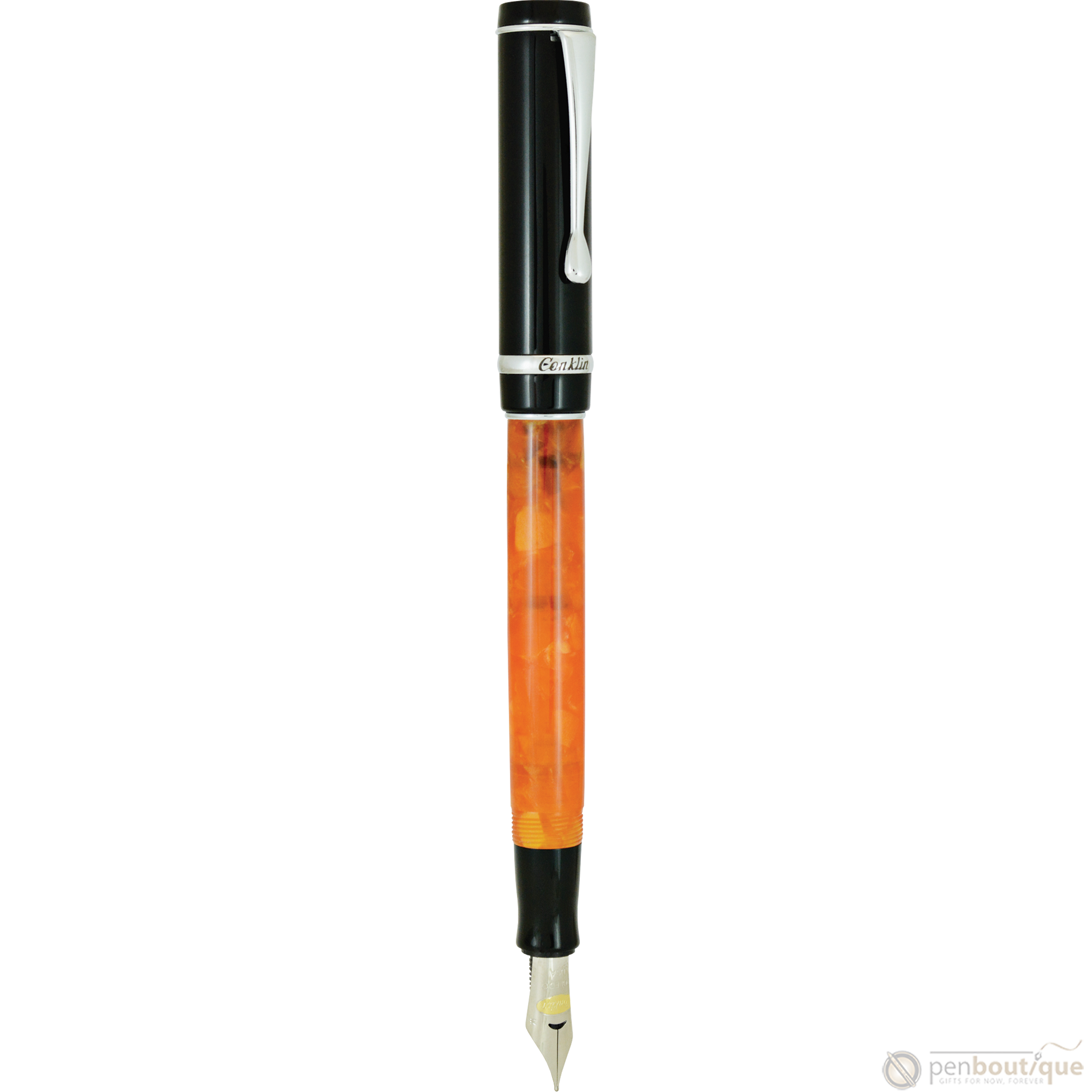Conklin Duragraph Fountain Pen - Orange Nights-Pen Boutique Ltd