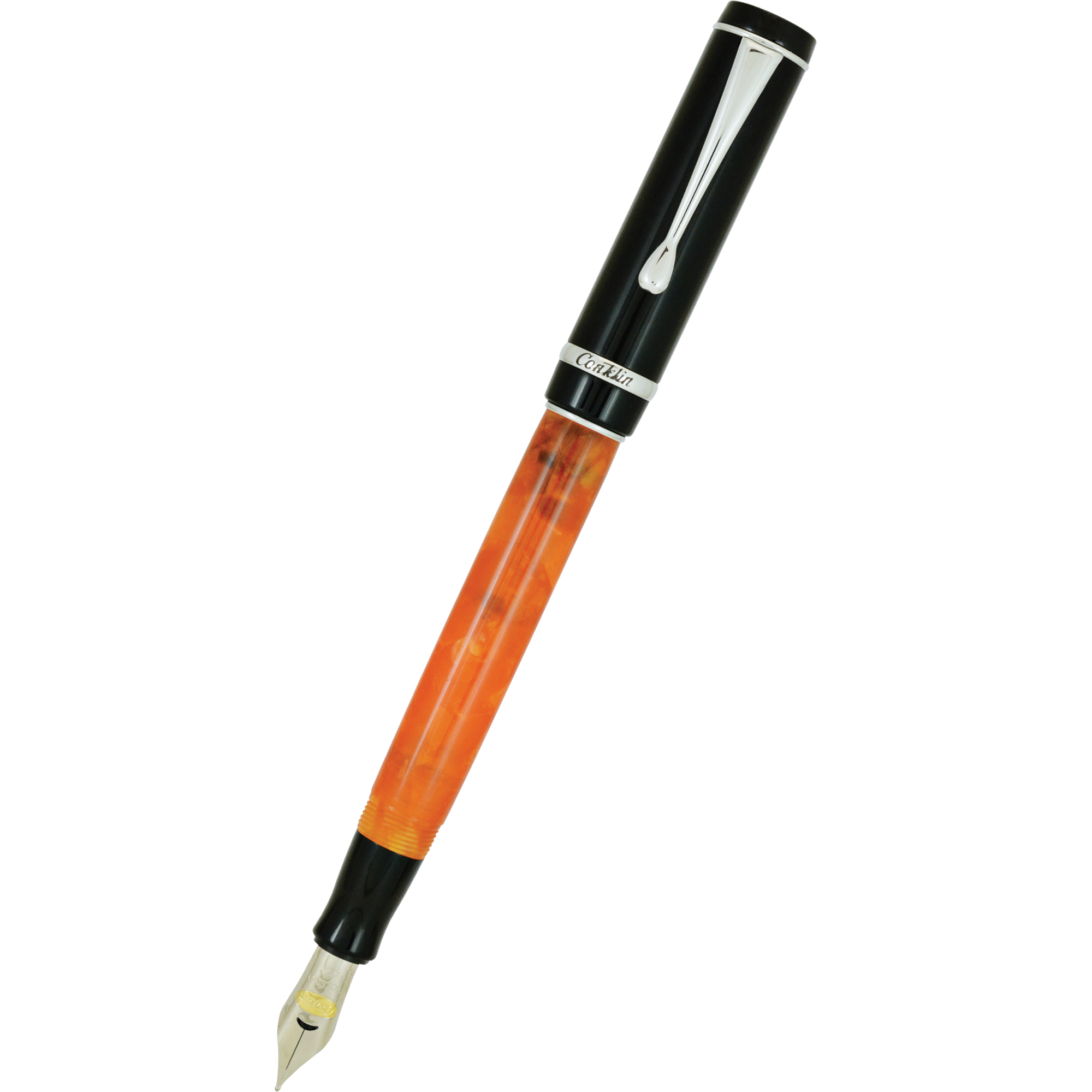 Conklin Duragraph Fountain Pen - Orange Nights-Pen Boutique Ltd