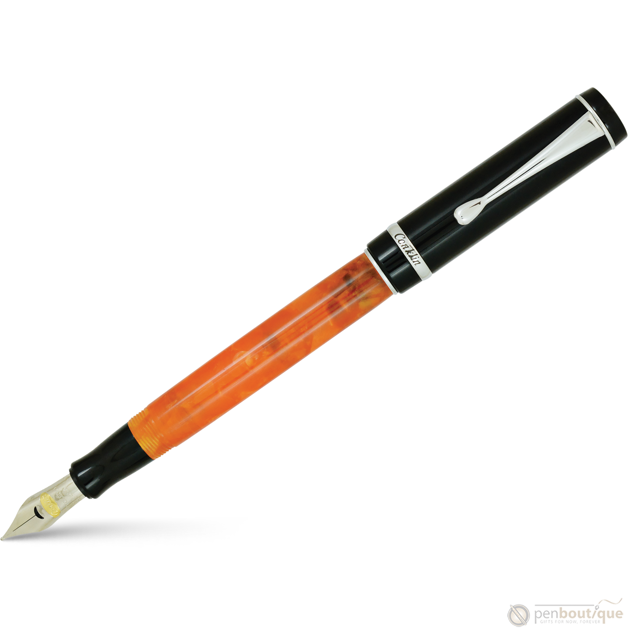 Conklin Duragraph Fountain Pen - Orange Nights-Pen Boutique Ltd