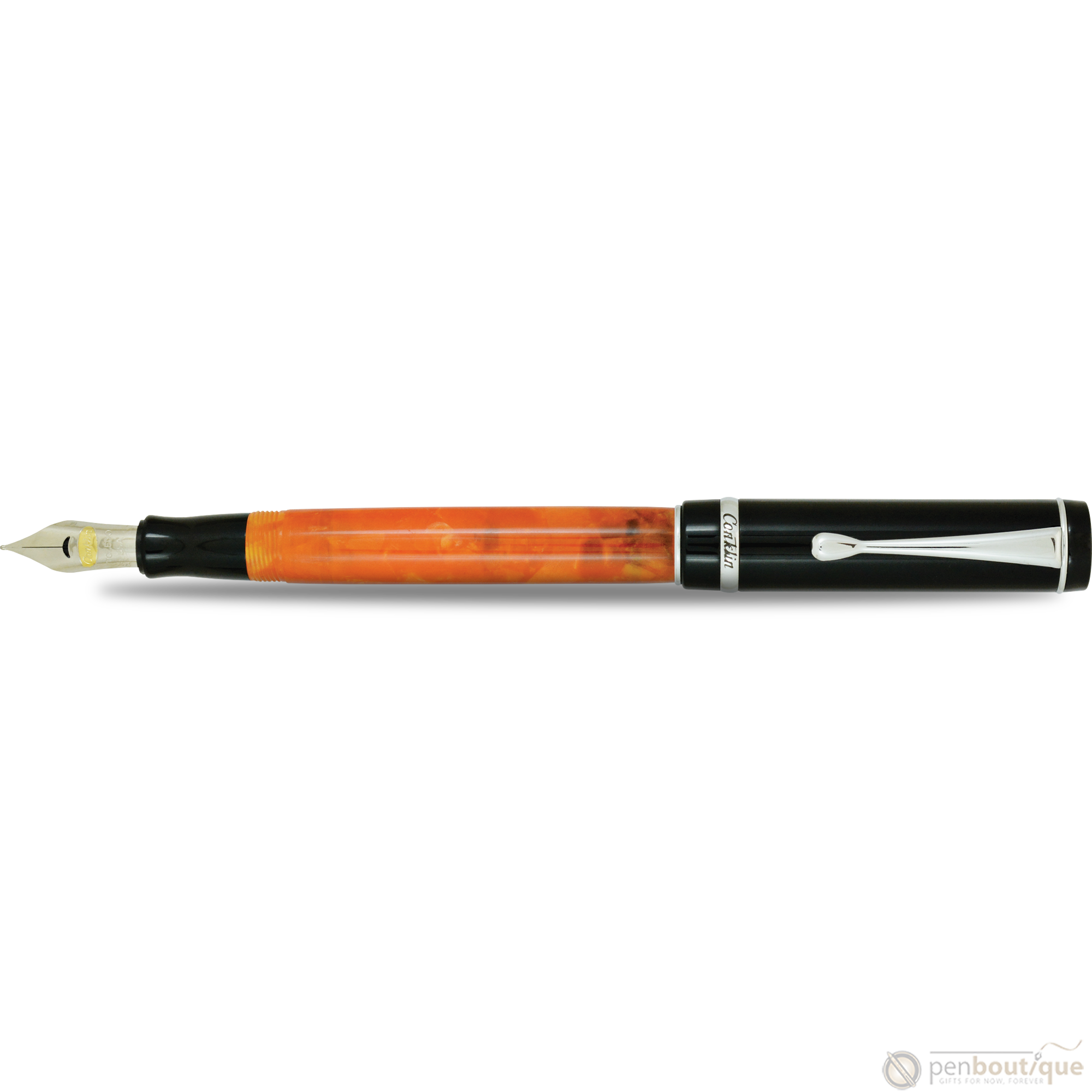 Conklin Duragraph Fountain Pen - Orange Nights-Pen Boutique Ltd