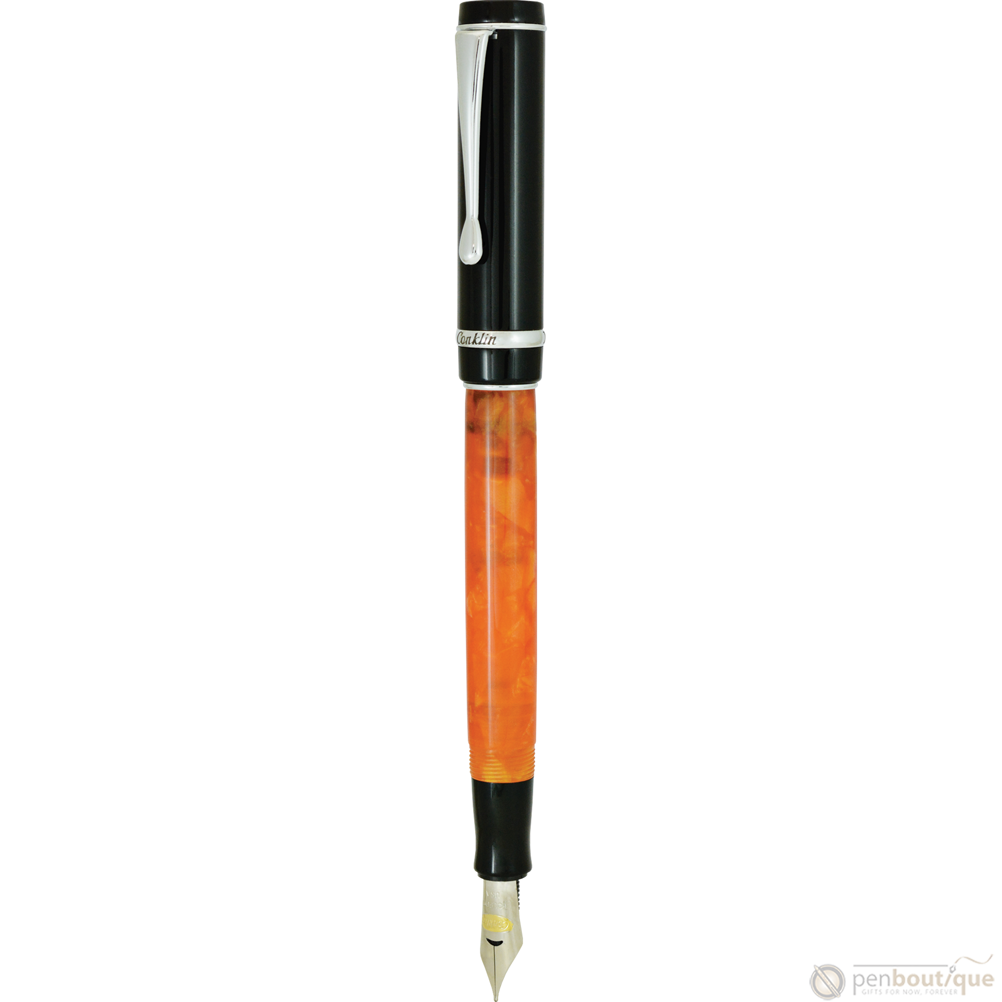 Conklin Duragraph Fountain Pen - Orange Nights-Pen Boutique Ltd