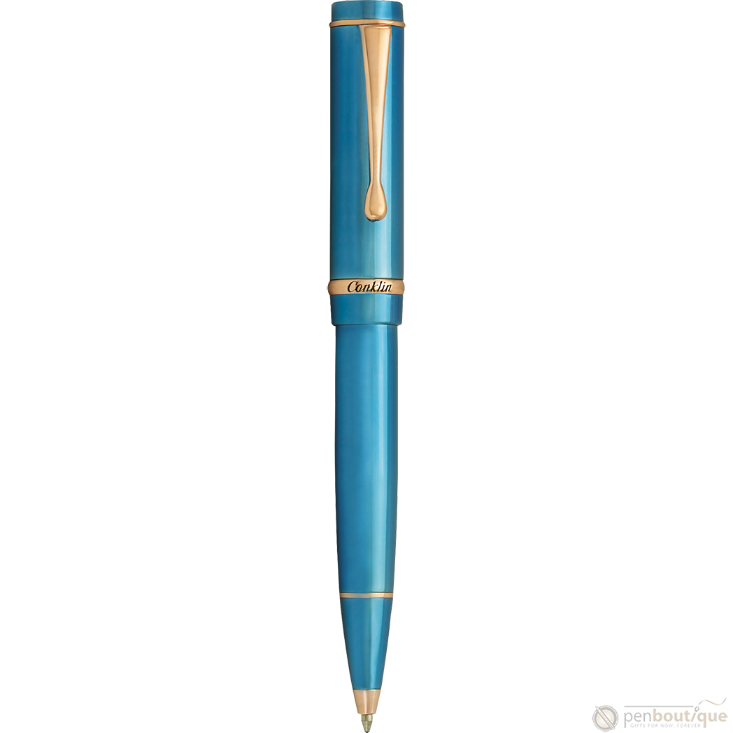 Conklin Duragraph Metal Ballpoint Pen - PVD Blue-Pen Boutique Ltd