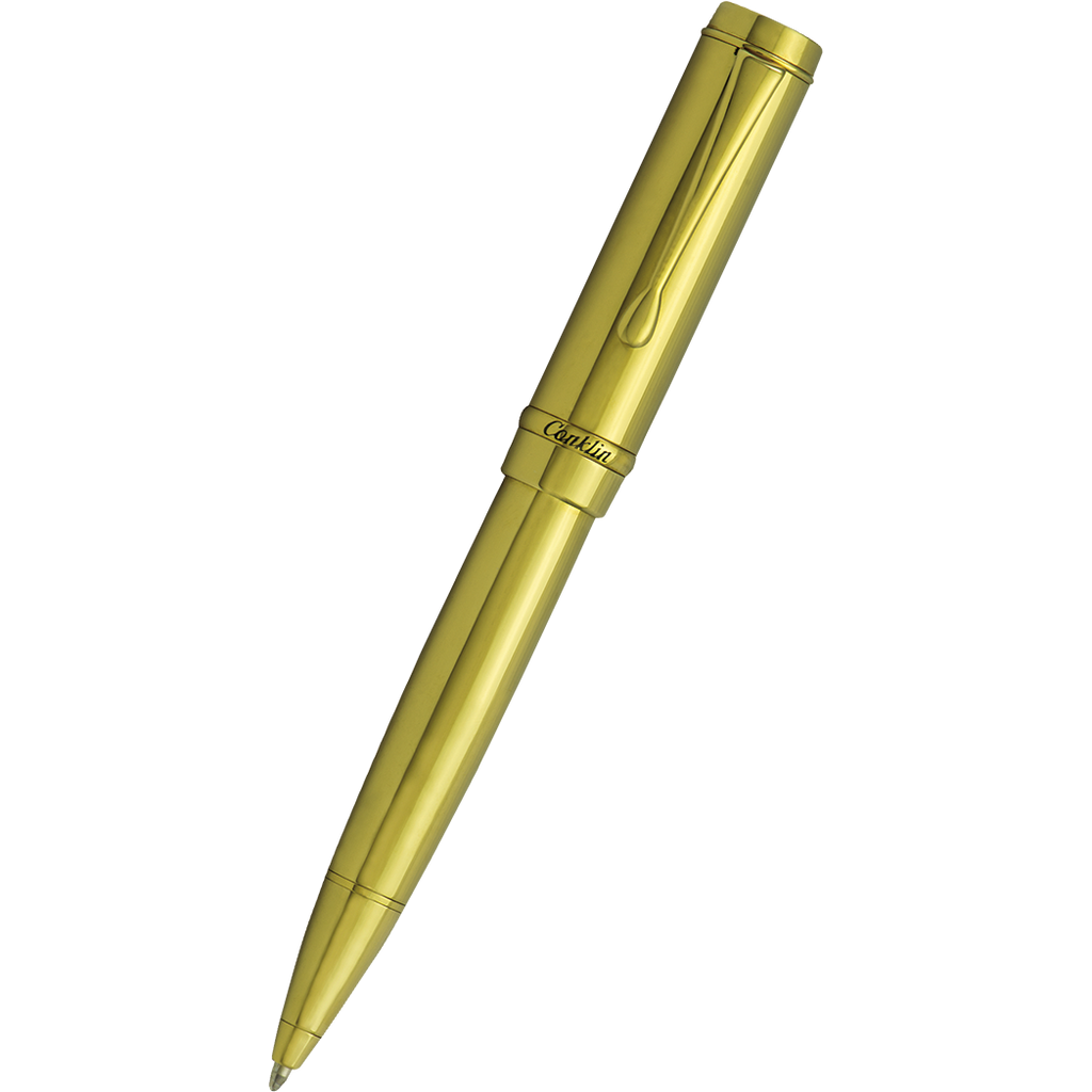 Conklin Duragraph Metal Ballpoint Pen - PVD Gold-Pen Boutique Ltd