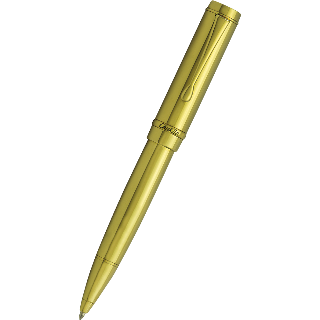 Conklin Duragraph Metal Ballpoint Pen - PVD Gold-Pen Boutique Ltd