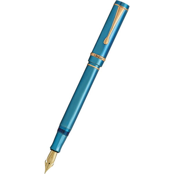 Conklin Duragraph Metal Fountain Pen - PVD Blue-Pen Boutique Ltd