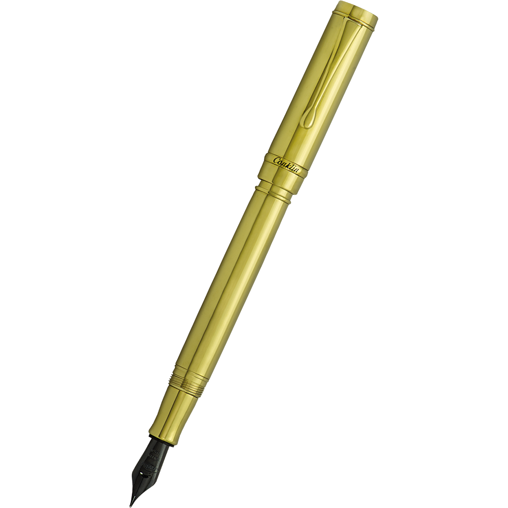 Conklin Duragraph Metal Fountain Pen - PVD Gold-Pen Boutique Ltd