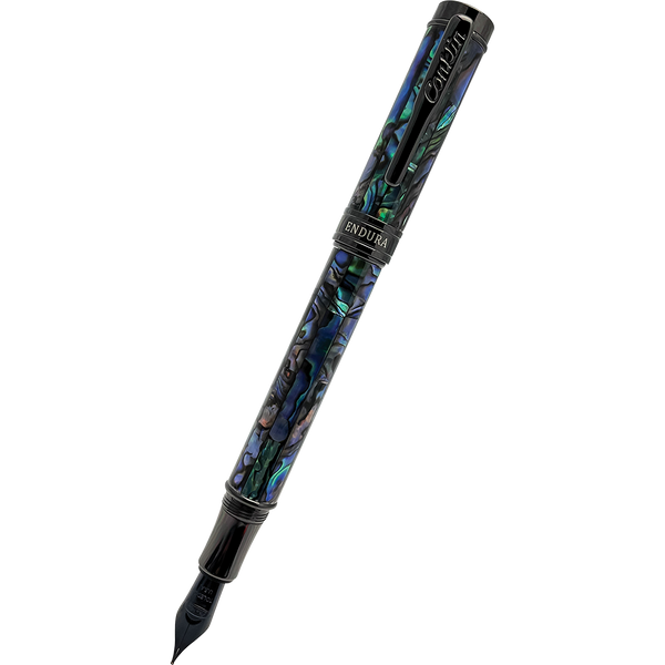 Conklin Endura Fountain Pen - Limited Edition - Abalone - Black Trim-Pen Boutique Ltd