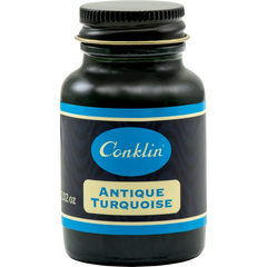 Conklin Ink Bottle - Antique Turquoise - 60 ml-Pen Boutique Ltd