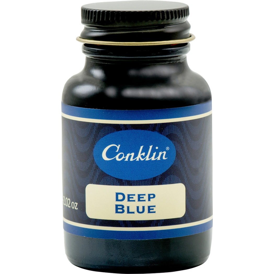 Conklin Ink Bottle - Deep Blue - 60 ml-Pen Boutique Ltd