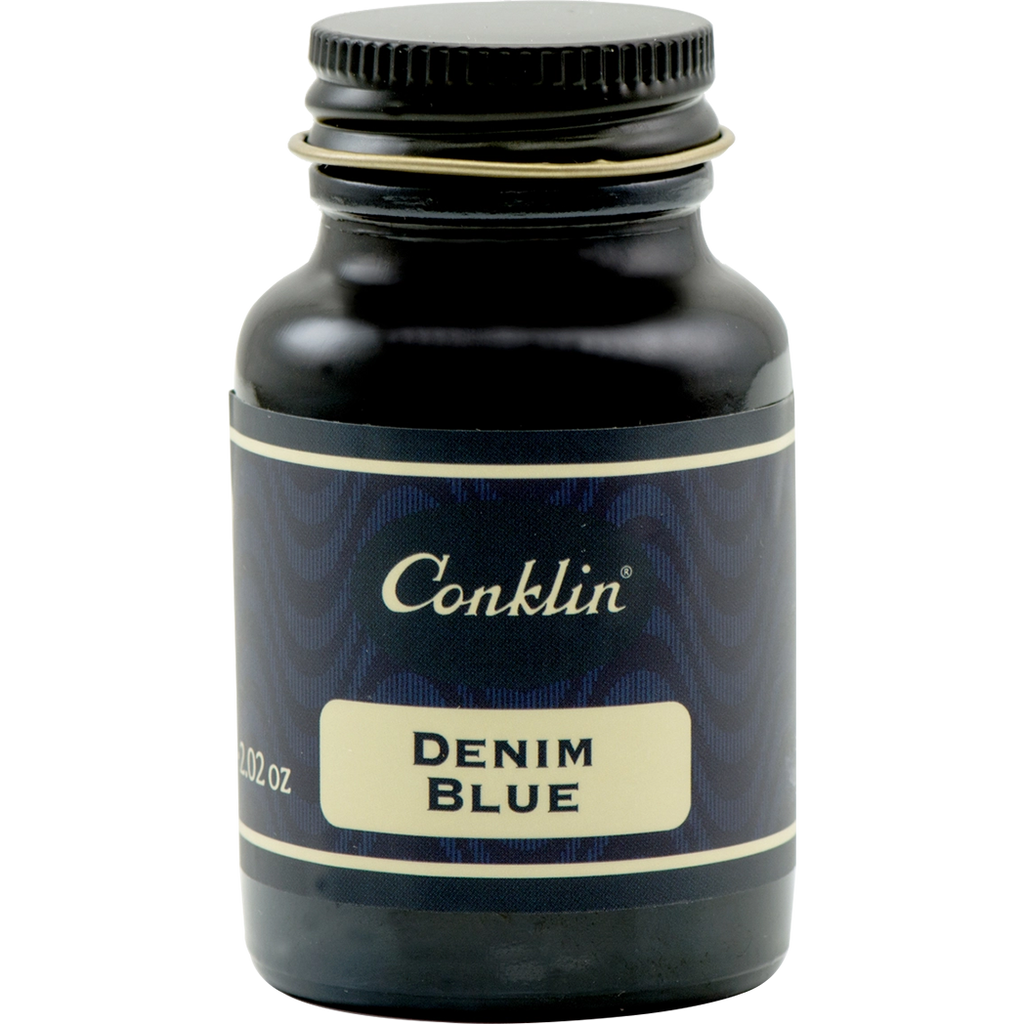 Conklin Ink Bottle - Denim Blue - 60 ml-Pen Boutique Ltd