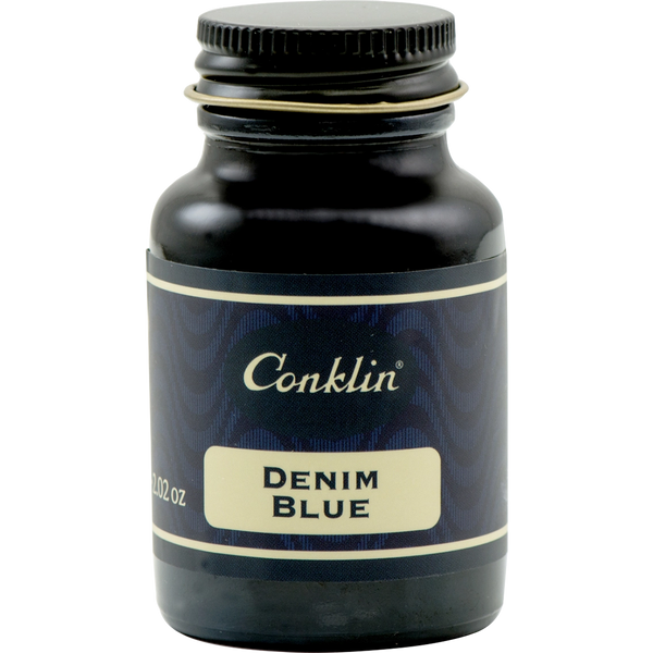 Conklin Ink Bottle - Denim Blue - 60 ml-Pen Boutique Ltd