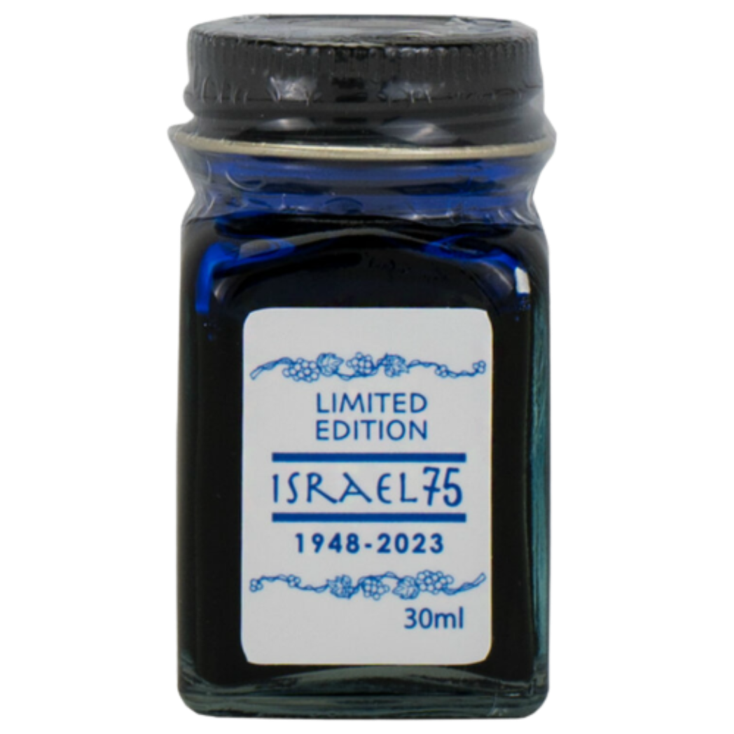 Conklin Israel 75th Anniversary Ink Bottle - Diamond Jubilee (Limited Edition)-Pen Boutique Ltd