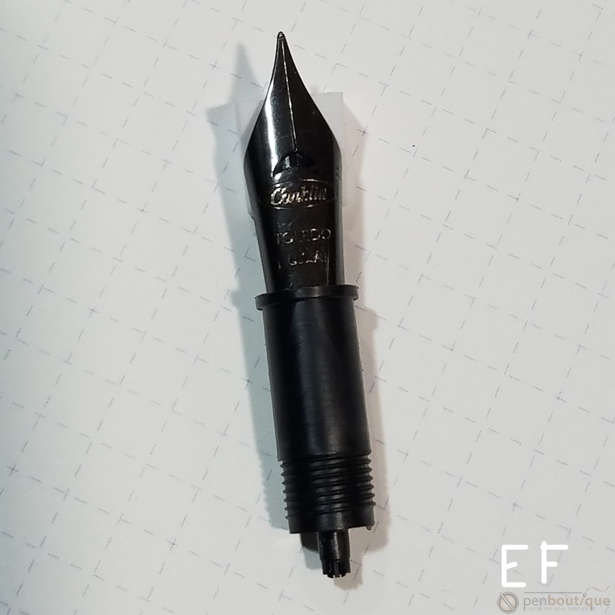 Conklin Nib - Black - Stainless Steel (JW)-Pen Boutique Ltd