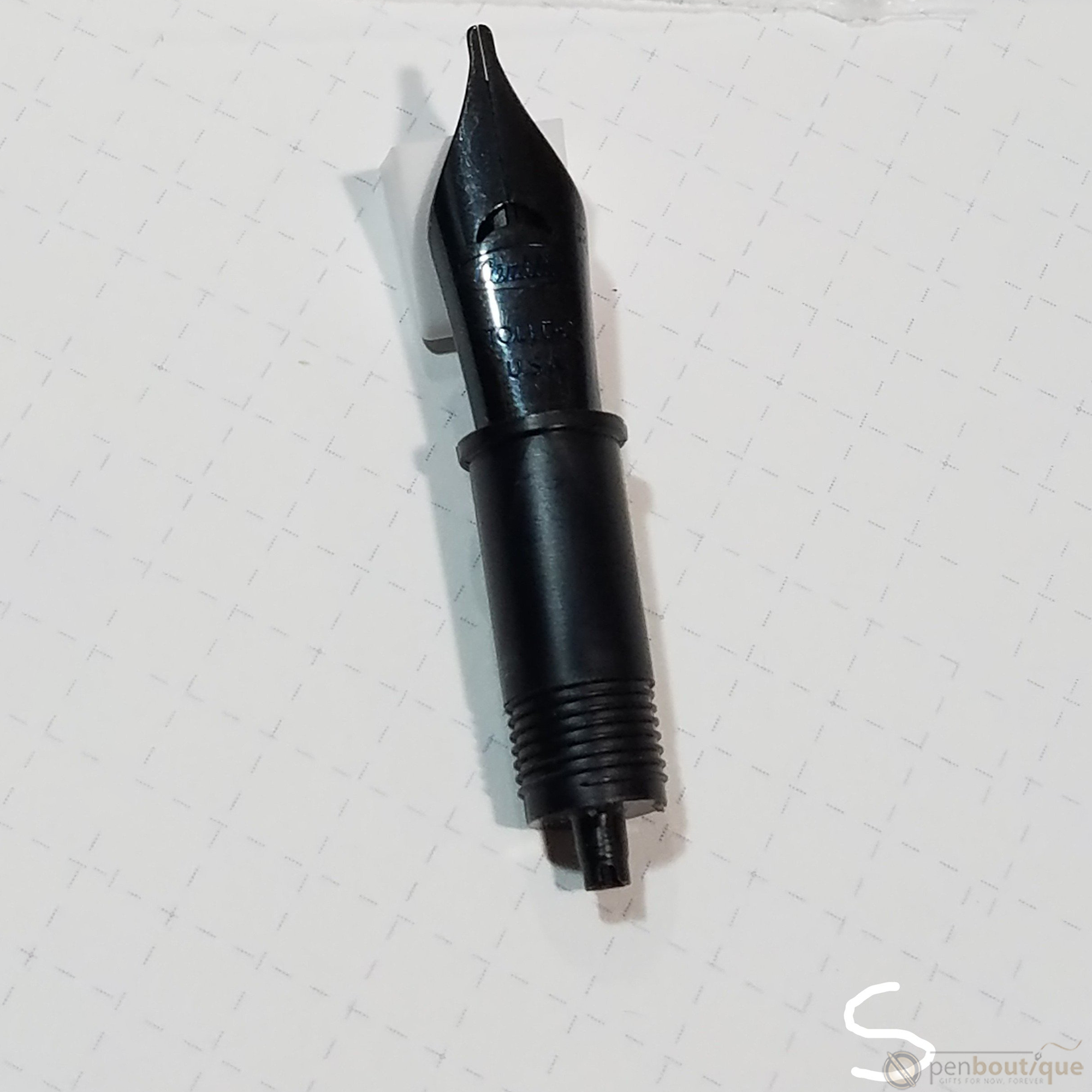 Conklin Nib - Black - Stainless Steel (JW)-Pen Boutique Ltd