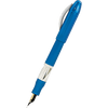 Conklin Nozac Fountain Pen - Classic Blue - Chrome Trim (125th Anniversary Limited Edition)-Pen Boutique Ltd