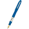 Conklin Nozac Fountain Pen - Classic Blue - Chrome Trim (125th Anniversary Limited Edition)-Pen Boutique Ltd