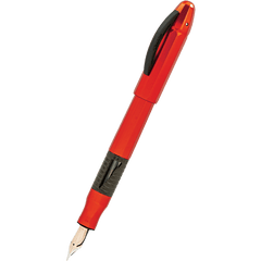 Conklin Nozac Fountain Pen - Classic Red - Black Trim (125th Anniversary Limited Edition)-Pen Boutique Ltd
