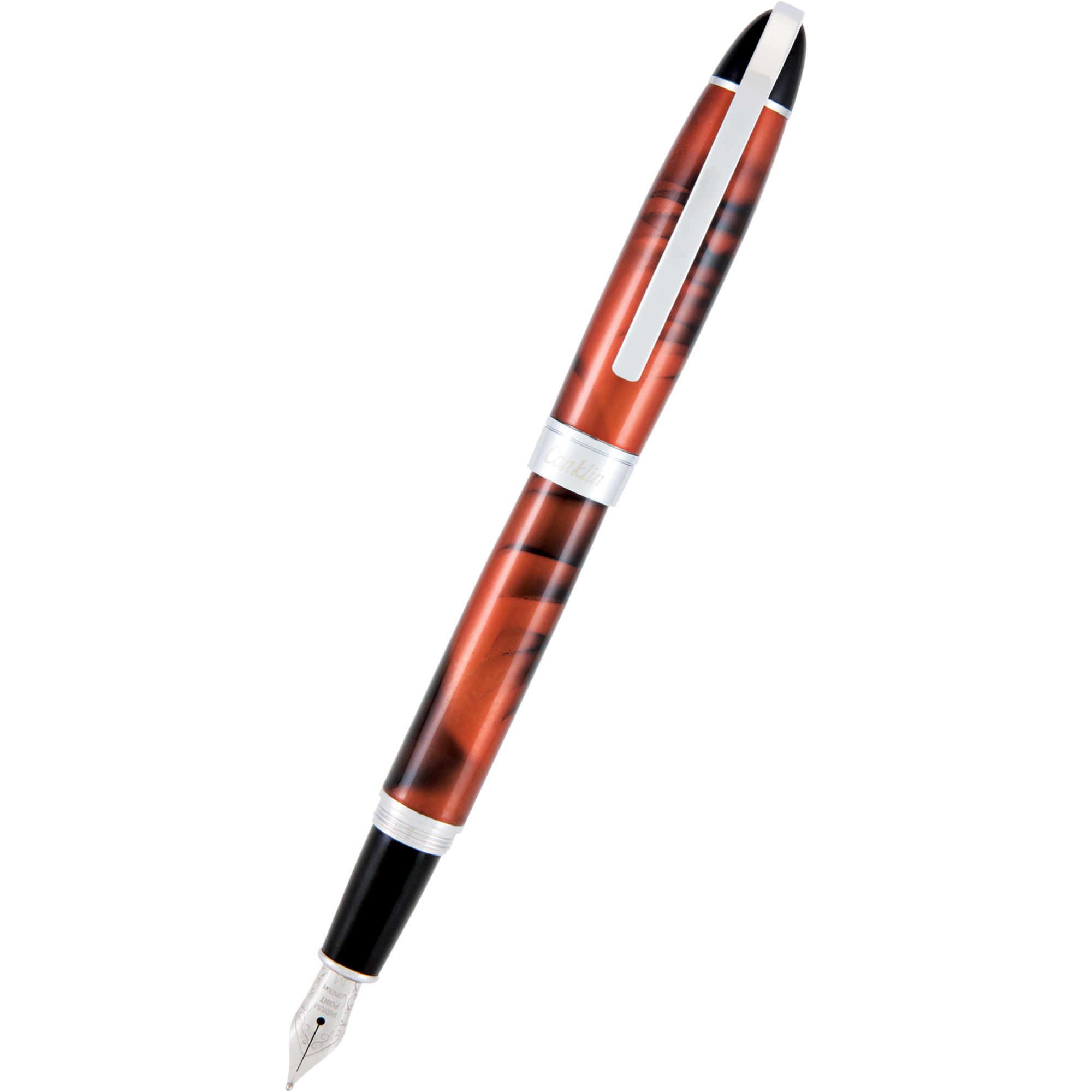 Conklin Victory Fountain Pen - Cinnamon Brown-Pen Boutique Ltd