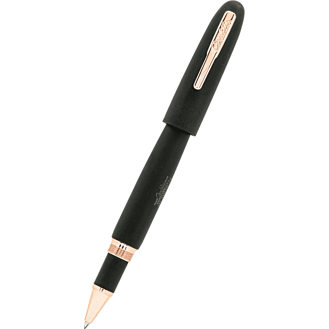 Conklin All American Collection Rollerball - Limited Edition - Matte Black/Rosegold