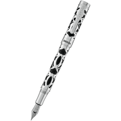 Conklin Endura Fountain Pen - Deco Crest Black-Pen Boutique Ltd