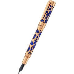 Conklin Endura Fountain Pen - Deco Crest Blue-Pen Boutique Ltd