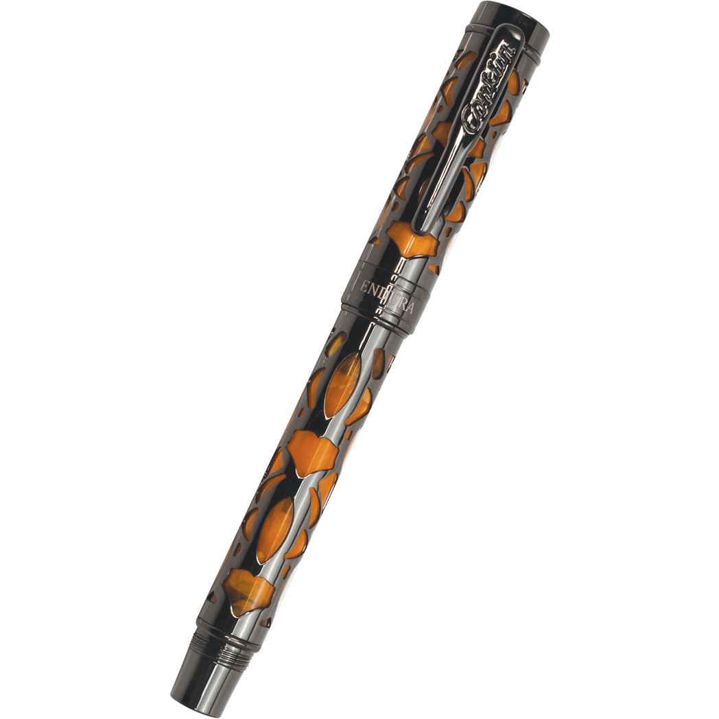 Conklin Endura Rollerball Pen - Deco Crest Orange-Pen Boutique Ltd