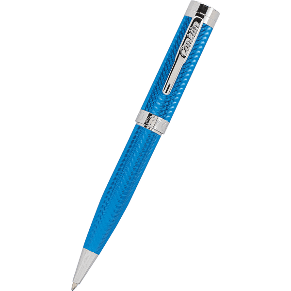 Conklin Herringbone Ballpoint Pen - Signature Blue-Pen Boutique Ltd