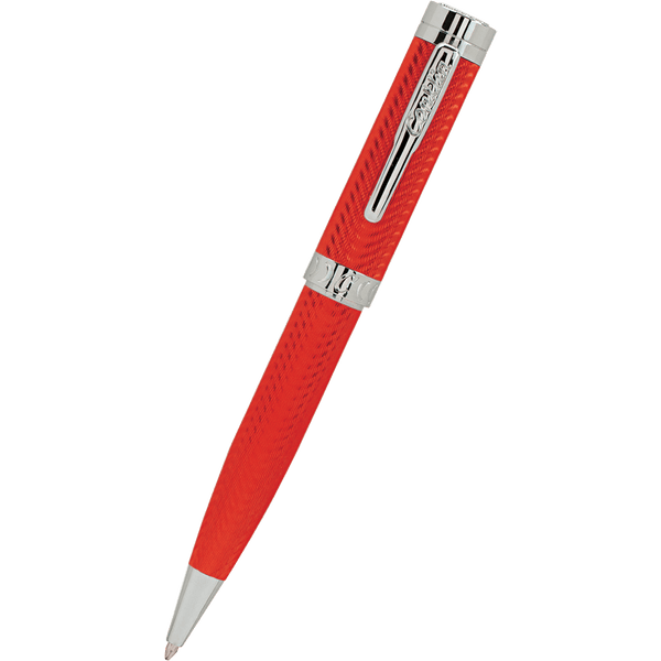 Conklin Herringbone Ballpoint Pen - Signature Red-Pen Boutique Ltd
