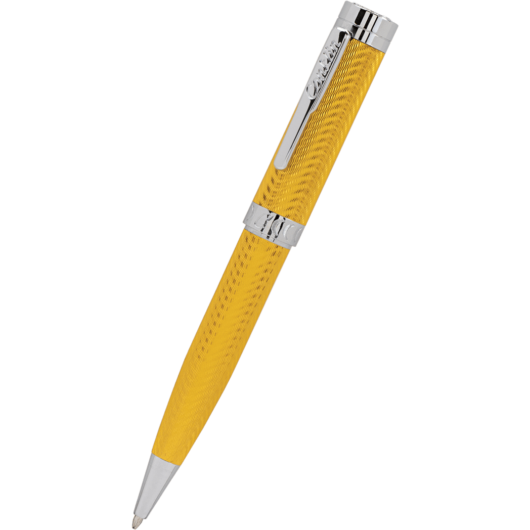 Conklin Herringbone Ballpoint Pen - Signature Yellow-Pen Boutique Ltd
