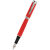 Conklin Herringbone Fountain Pen - Signature Red-Pen Boutique Ltd