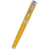 Conklin Herringbone Rollerball Pen - Signature Yellow - Pen Boutique Ltd