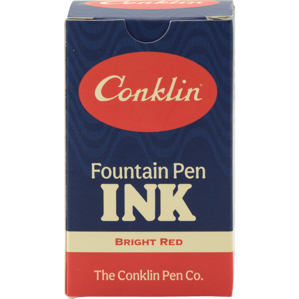 Conklin Ink Bottle - Bright Red - 60 ml-Pen Boutique Ltd
