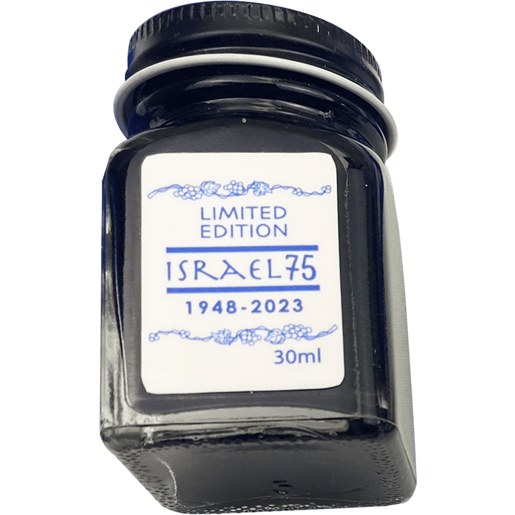 Conklin Israel 75th Anniversary Ink Bottle - Diamond Jubilee (Limited Edition)-Pen Boutique Ltd