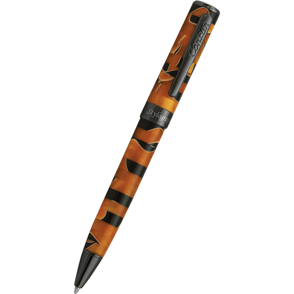 Conklin Stylograph Ballpoint Pen - Mosaic Orange/Black-Pen Boutique Ltd