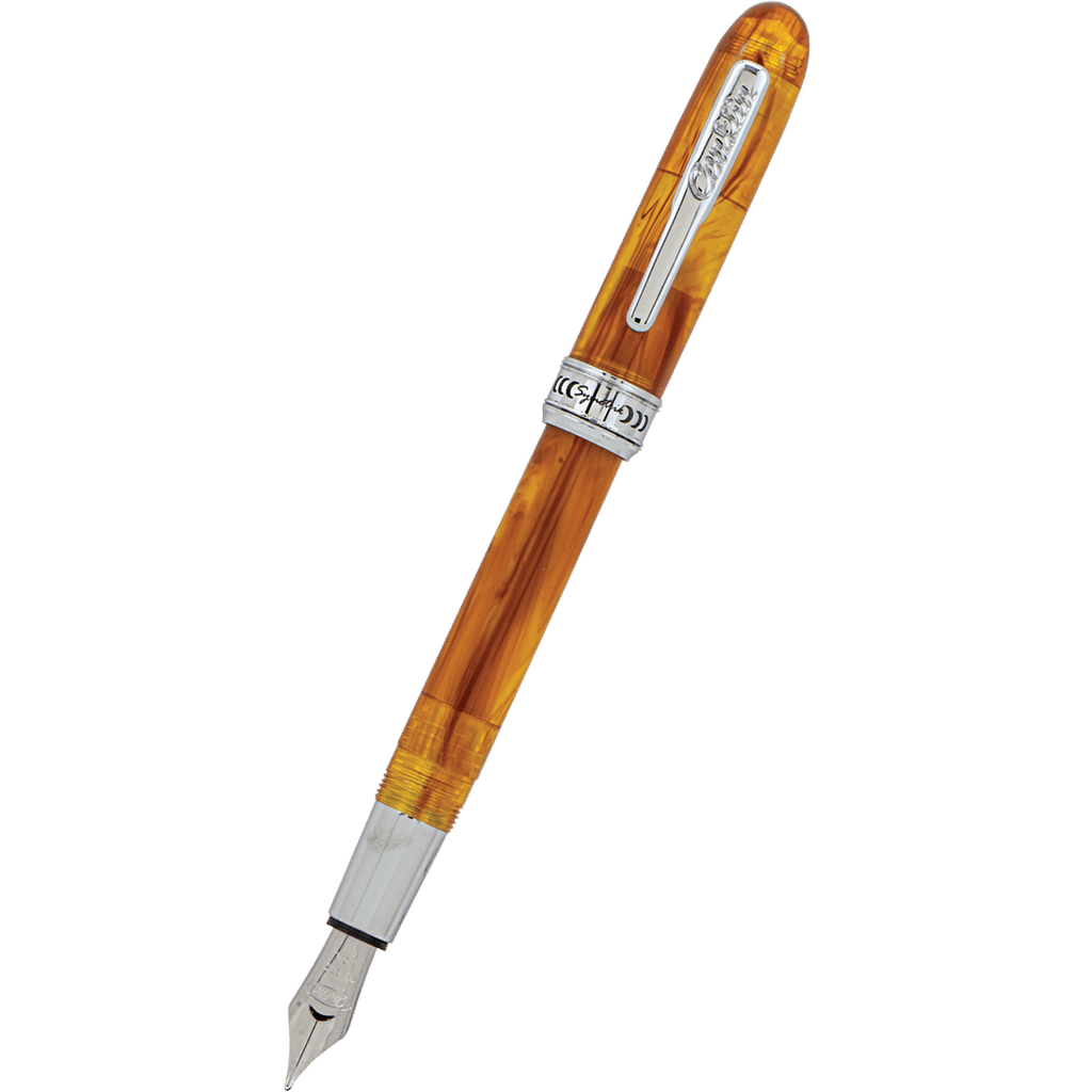 Conklin Symetrik Fountain Pen - Precious Amber